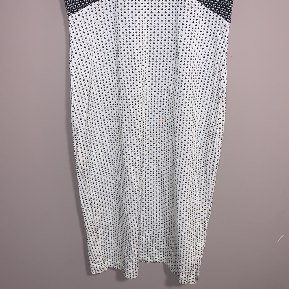French connection white printed dress size small - Picture 2 of 5